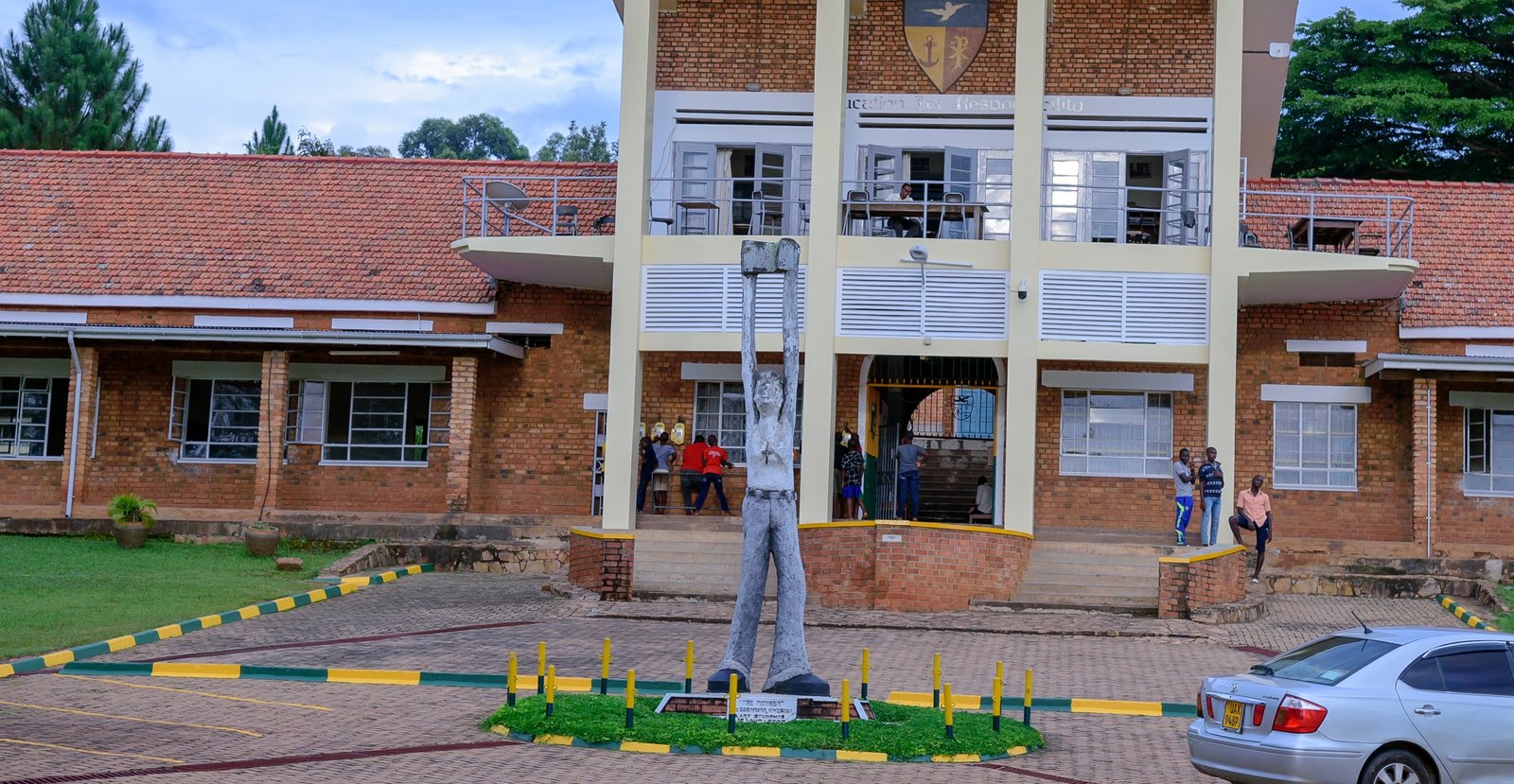 The Namilyango College Pioneer Statue