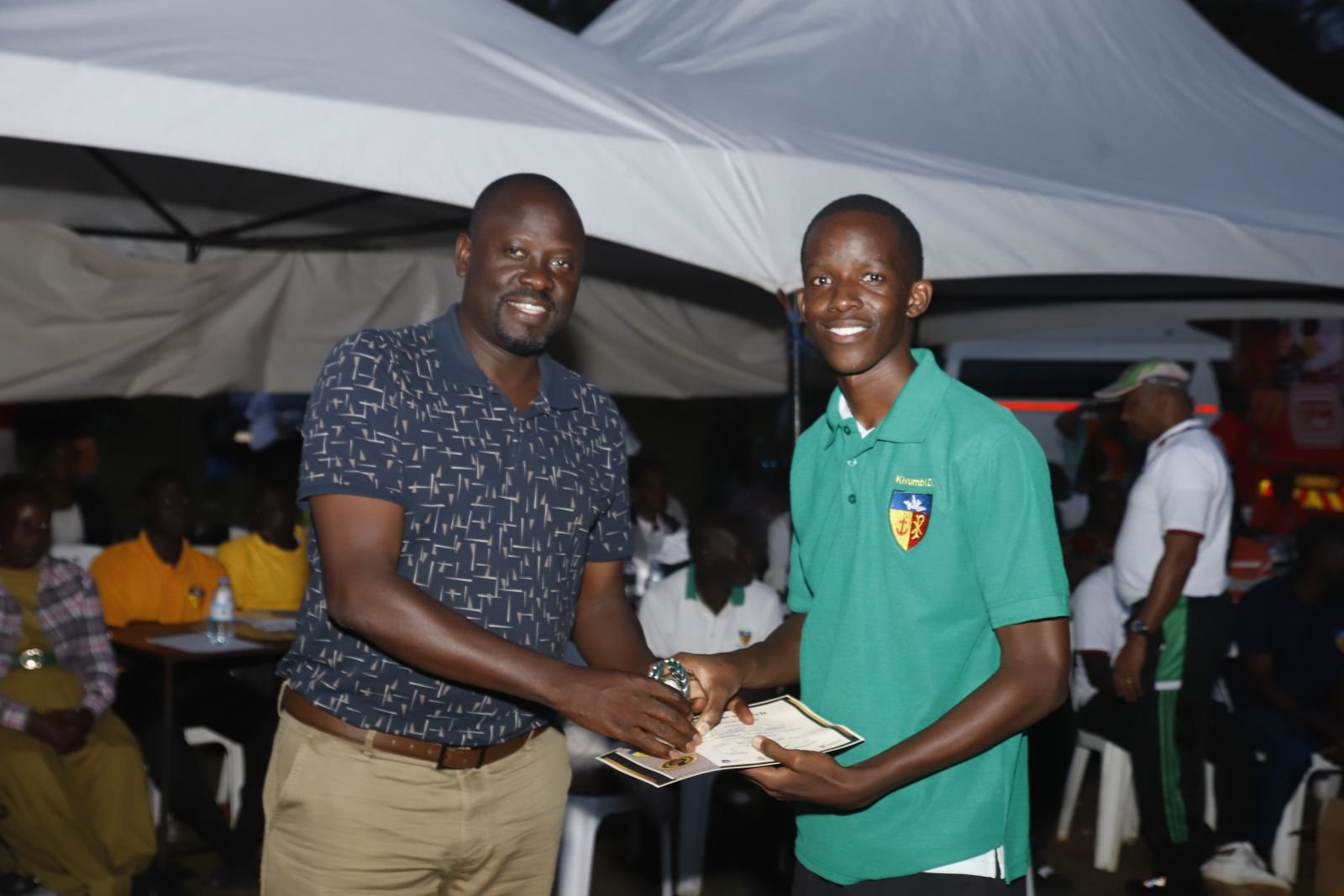 Certificates for outstanding athletes