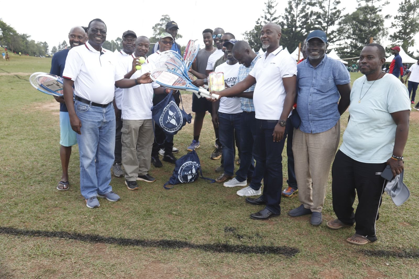 Sports equipment handed over to the college